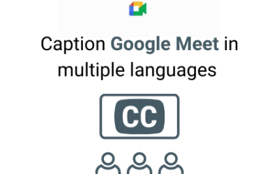 Google Meet caption and translation is now available on Spf.io