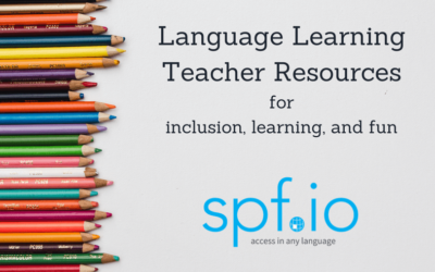 Teacher Resources: Cloze exercises for inclusive language learning