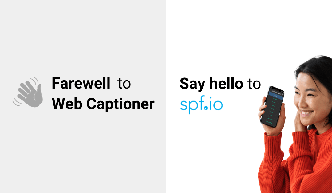 Discover spf.io: Your Alternative to Web Captioner