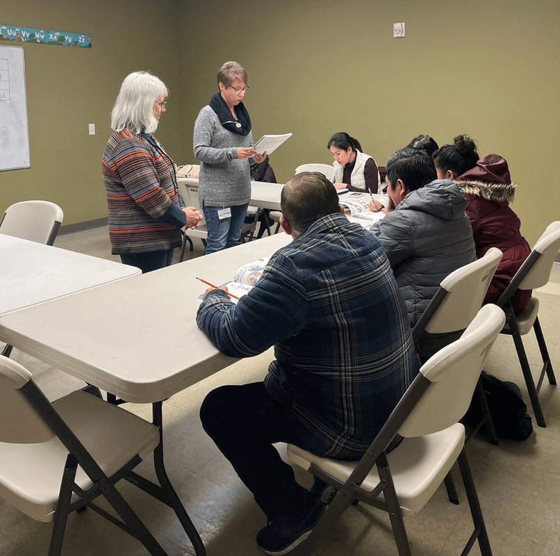 Altoona Alliance Church creates a welcoming church by offering ESL classes and inviting students to join its church service.