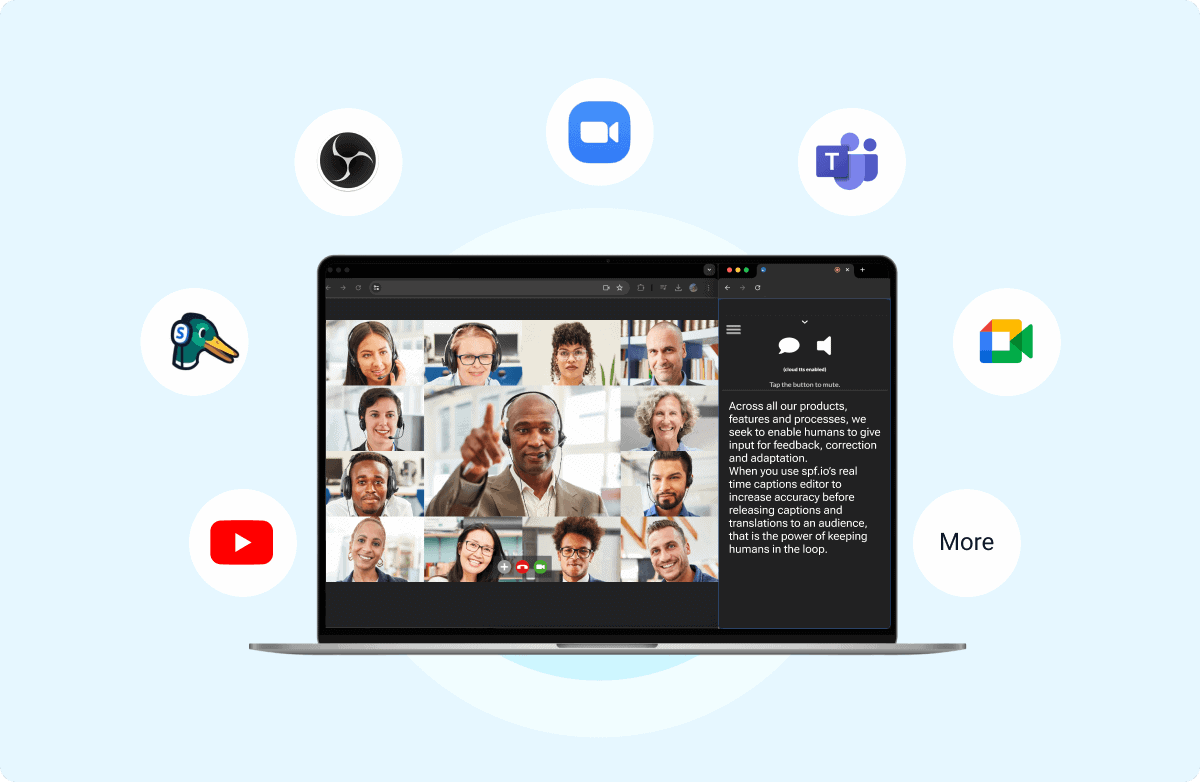 Integrate and connect with your existing platforms or apps