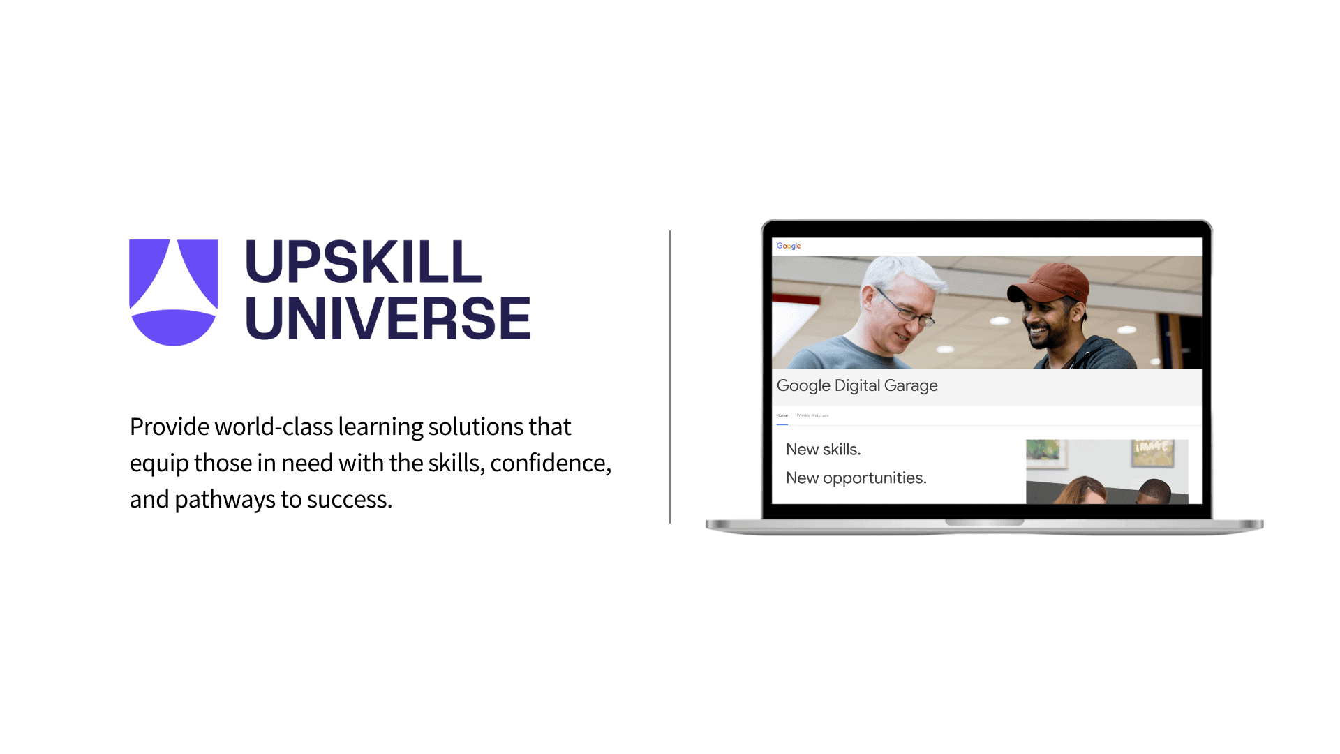 upskill universe class learning on google digital garage
