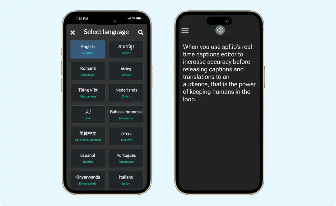 Real-time conference translation in 100+ languages