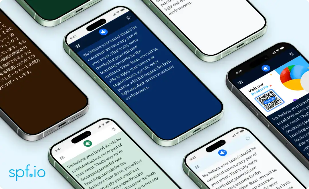 Matched audience view theme with your brand Matched audience view theme with your brand-Branded Translation Portal